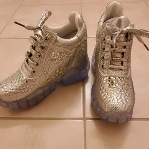 Bling sneakers